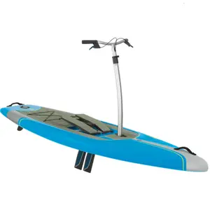 Pedal de água único inflável, de alta qualidade, condução de bicicleta, placa de remo, pedalo para esportes, parque