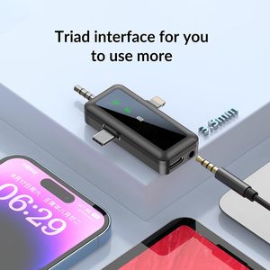 H65 Triple-Tương Thích Không Dây Lavalier <span class=keywords><strong>Microphone</strong></span> Cho Điện Thoại/PC Live Streaming Kép Mic Hệ Thống Với Giảm Tiếng Ồn Mini Thiết Kế - Product Image 6