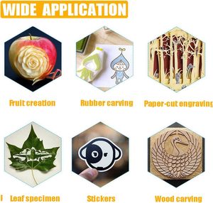 Thủ Công Dao Cắt Chính Xác Và A5 Tự Chữa Bệnh Cắt Mat Sở Thích Dao Thiết Lập Với Dao Cho Nghệ Thuật Sở Thích Thủ Công Scrapbooking Stencil - Product Image 4