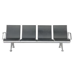 Silla de espera comercial de 3 plazas de poliuretano para aeropuerto, banco público para terminal de aeropuerto, hospital, estación de tren - Product Image 2
