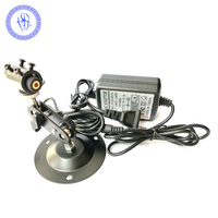Module de Diode Laser réglable, 2 pièces, rouge Dot, 650nm 200mW 12V avec adaptateur
