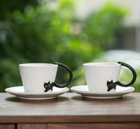 Tasse à café latte en céramique de qualité supérieure, mug exclusif pour femmes, tasse à café pour le café filtre à domicile
