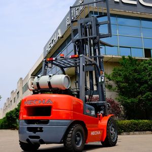 מלגזת בנזין <span class=keywords><strong>LPG</strong></span> של HECHA 2 טון <span class=keywords><strong>3</strong></span> טון <span class=keywords><strong>3</strong></span>.5 טון דו-דלקית בעלת מנוע בעירה פנימית עם משקל נגד - Product Image 4