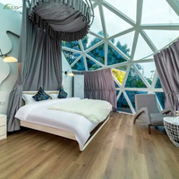 Dôme géodésique sur mesure, tentes dôme géodésiques, glamping, jardin, dôme en verre polycarbonate
