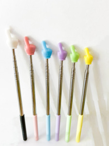 1M 100CM uzun 2025 yeni teleskopik el parmak işaretçi sopa eğitim sınıf parmak çocuklar için öğretici oyuncaklar okuma aracı - Product Image 4