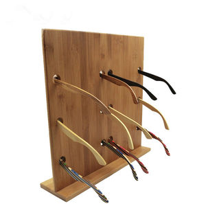 Wooden Bamboo Eyewear Display Stand <strong>Glasses</strong> Storage <strong>Rack</strong> for Home Retail &amp; Wholesale - Product Image 6