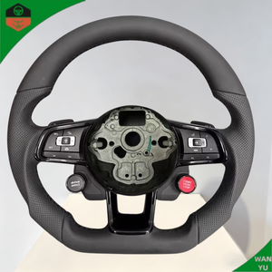 Volant sport en cuir pour VW Polo Golf 6 <span class=keywords><strong>GTD</strong></span> Jetta pour Passat B7 B8 GTI <span class=keywords><strong>GTD</strong></span> <span class=keywords><strong>Golf7</strong></span> Mk7 - Product Image 3