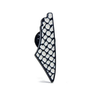 2025新卸売金属パレスチナお土産ギフトパレスチナスカーフブローチカケード旗ラペルピンエナメルパレスチナ地図バッジピン - Product Image 2