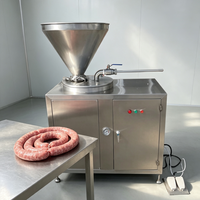 Machine à farcir les saucisses électrique automatique, toupie à saucisses, remplisseuse et injecteur de saucisses