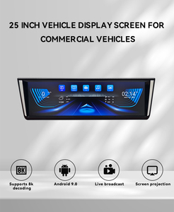 Xe thương mại hiển thị mái 25 inch & Android 9/thời tiết/Tốc độ/Chiếu - Product Image 6