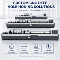 Machine de rodage CNC pour trous internes profonds, destinée aux cylindres hydrauliques à tube long et au finissage des pièces métalliques