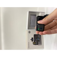 Micrófono de cuello de micrófono inalámbrico Q18 con tarjeta de sonido de reverberación para cambio de voz, transmisión en vivo en tiempo real sin errores