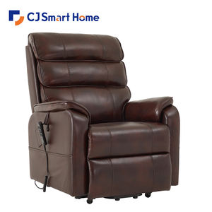 Venta caliente Silla reclinable de Elevación paralela plana ajustable en altura de cuero de doble Motor para salón de belleza - Product Image 3