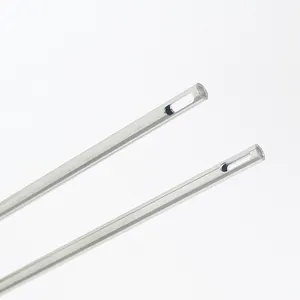 Medis Stainless Steel microtube Dia 0.05-3mm Guidewire tabung jarum kanula mesin CNC kawat EDM Broaching - Product Image 1