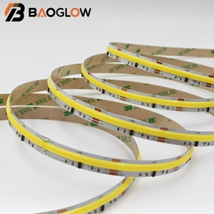 DC 24V Warm White LED <b>Strip</b> Lights 2700K 6500K Flexible COB Led <b>Strip</b> 576 Leds/m <b>Copper</b> Body COB Flex LED <b>Strips</b> - Product Image 1