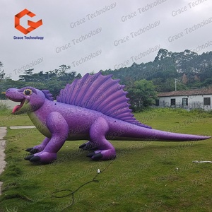 Dinosaure gonflable personnalisé, dinosaure gonflable géant violet <span class=keywords><strong>pour</strong></span> événements - Product Image 5