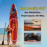 Livraison Gratuite UE Dropshipping Vente en Gros Planche à Pagaie Gonflable de 11 Pieds Planche de Surf SUP Paddleboard