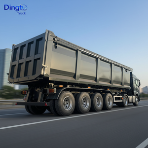 Remolque de Camión con Volquete Trasero Tipo U para Transporte Eficiente de Arena y Piedra con Volcado Hidráulico - Product Image 4