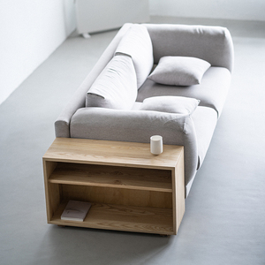 Wabi-Sabi Style White Ash Wood <b>Coffee</b> <b>Table</b> Japanese Style Mortise Tenon Modern Minimalist Living Room Furniture for <b>Small</b> - Product Image 4