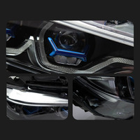 Kit de phares LED à lentille laser de style cuillère f32 pour BMW Série 4 F32 425i 428i 430i (2013-2020) – Montage direct, kit avant modifié