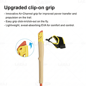 <span class=keywords><strong>Bastones</strong></span> de Trekking XATP OEM Ultraligeros para Carreras de <span class=keywords><strong>Trail</strong></span>, Personalizables y Rápidos - Product Image 3