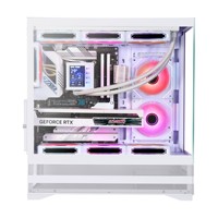 220A01 DIY Custom Mid ATX PC Black PC Cabinet Desktop Computer Tower Cases Gaming PC Cabinet Sea View Case