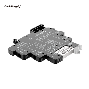 Rơ Le Chuyển Đổi Trung Gian Điện Chuyển Tiếp Din Rail TRS 24VDC 1CO Hiển Thị LED 24VDC Giao Diện Mỏng Giao Diện Rơ Le 6A/250VAC Load - Product Image 5