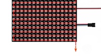 Pantalla LED de Píxeles a Todo Color WS2812B DC5V Personalizada, Panel de Matriz 8x8/8x16/8x32, Efectos de Animación Programables, PCB de Cobre para Paisajismo
