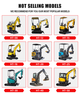 Mini-excavatrice compacte avec flèche renforcée et forte capacité de franchissement pour terrains accidentés - Product Image 5