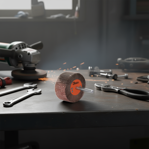 Roue à lamelles abrasives Ttake 50x30 mm, grain 240, tige de 6 mm pour le meulage - Product Image 3