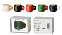 Mini haut-parleur Bluetooth A1 en forme de tasse, métallique, portable, basses puissantes, stéréo, volume élevé, pour extérieur