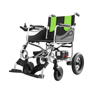 Silla de ruedas eléctrica con marco de aleación de aluminio, batería de litio, scooter ligero para movilidad de personas discapacitadas y mayores - Product Image 1