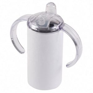 Vaso Infantil de Acero Inoxidable de 12oz para Sublimación, con Doble Asa y Aislamiento al Vacío - Product Image 1