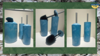 Einfache Moderne Lotionsflasche Badezimmer Nachfüllbarer Pumpspender Plastik-Seifenspender für Zuhause und Hotel
