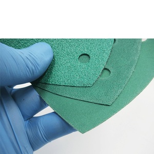 แผ่น<span class=keywords><strong>กระดาษทราย</strong></span> PMS สามเหลี่ยม100X150มม. สีเขียวปรมาณูขัดหัวใจสีเขียวปรมาณูแผ่นทรายสีเขียว - Product Image 4
