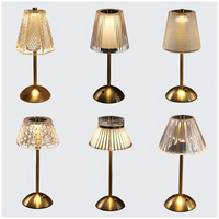 Lampe de table LED tactile rechargeable avec 3 couleurs, lumière d'ambiance Type-C pour chambre à coucher, veilleuse