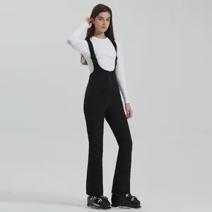 Pantalones de esquí de una pieza <span class=keywords><strong>con</strong></span> <span class=keywords><strong>tirantes</strong></span> para <span class=keywords><strong>mujer</strong></span>, impermeables, para doble tabla, traje de esquí y pantalones de nieve, pantalones cálidos de invierno para exteriores - Product Image 5
