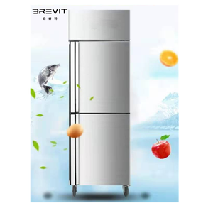 BREVIT Vertical Commercial Refrigerator Refrigerated Double-temperature <b>Freezer</b> Large-capacity Kitchen BLGR/BLGF Industrial Refr - Product Image 1