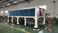 80HP 100HP 120HP 160HP 200HP 240HP refroidisseur industriel refroidisseur d'eau à vis refroidi par air fabricant