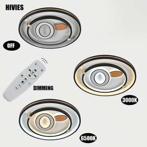 Éclairage de plafond intérieur minimaliste en forme de fleur LED pour couloir de maison moderne - Product Image 4