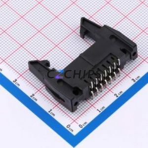 Original et nouveau HX NJ2.54-2x7P TP-CE SMD,P = 2.54mm Circuit intégré IC puce PMIC - Product Image 2
