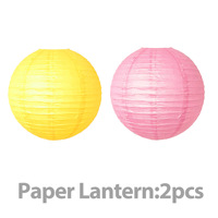 22 Piezas de Decoración para Fiesta de Verano con Temática de Limón, Abanicos de Papel Amarillos y Rosas Colgantes, Pompones, Faroles, Decoración Italiana para el Hogar, Jardín, Interiores y Exteriores