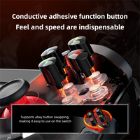 Nuevo Joystick con Efecto Hall, Controlador de Juego Inalámbrico BT Extensible para Android, IOS, Switch y Teléfonos Móviles