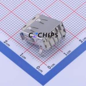 903-132A2031S10210 USB Connector SMD Connector ( Connector Type: Type-A )( Protocol Standard: USB 2.0 )( Gender: Female ) - Product Image 2