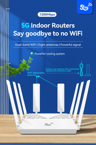 Enrutador <span class=keywords><strong>WiFi</strong></span> 5G CPE 5g para interiores con ranura para tarjeta SIM Enrutador <span class=keywords><strong>WIFI</strong></span> de doble banda Enrutador de módem 5G con ranura para tarjeta SIM dual para África - Product Image 3