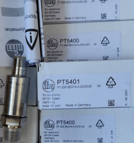 IFM PT/PU ซีรีส์ เครื่องส่งสัญญาณความดันขนาดกะทัดรัดสเตนเลสสตีล IP67 รุ่น PT5402/PT5403/PT5404/PT5412/PT5414/PT5415/PT5423/PT5443 1 - Product Image 1