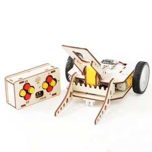 OKYN25930-5 bricolage télécommande <span class=keywords><strong>combat</strong></span> <span class=keywords><strong>Robot</strong></span> voiture enfants Science technologie bricolage tige éducation expérience scientifique - Product Image 4