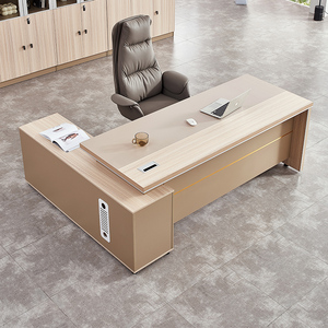 Ensemble de <span class=keywords><strong>bureau</strong></span> et chaise de direction en bois moderne avec armoire de rangement - Conception ergonomique durable pour la maison/le <span class=keywords><strong>bureau</strong></span> - Product Image 3