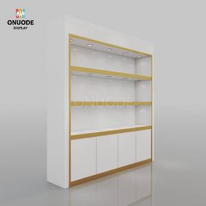 Modern LED Spotlight Table <b>Wall</b> Recessed Jewelry <b>Display</b> <b>Case</b> with Locking Mirror for Showcases - Product Image 4