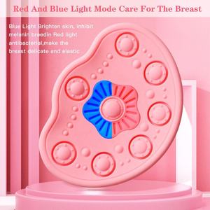 Heating Massage Device Wireless Rechargeable Body <b>Massager</b> with Red Blue LED Function - Product Image 4